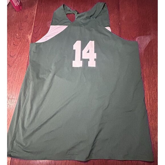 Russell Athletic Tank Top Men's 2XL Sportwear Sleeveless Muscle Logo Green - Picture 5 of 7